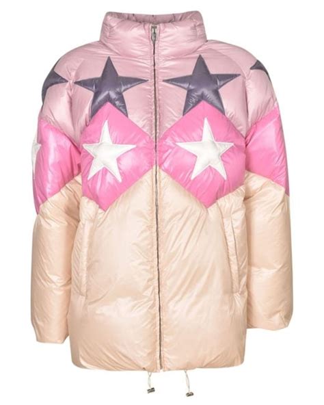 Miu Miu Star Quilted Puffer Jacket .